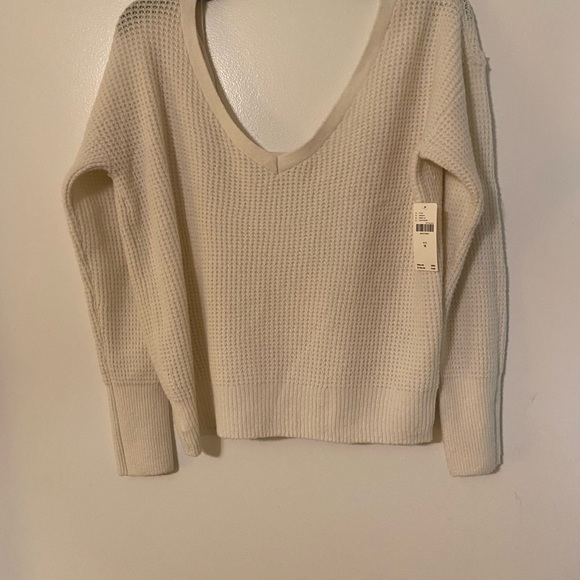 ANTHROPOLOGIE MAEVE CROSS BACK SWEATER - Picture 9 of 11